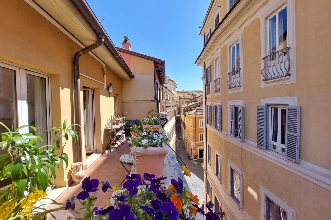 4Bnb - Luxury Trevi Apartment W Terrace Rzym Zewnętrze zdjęcie