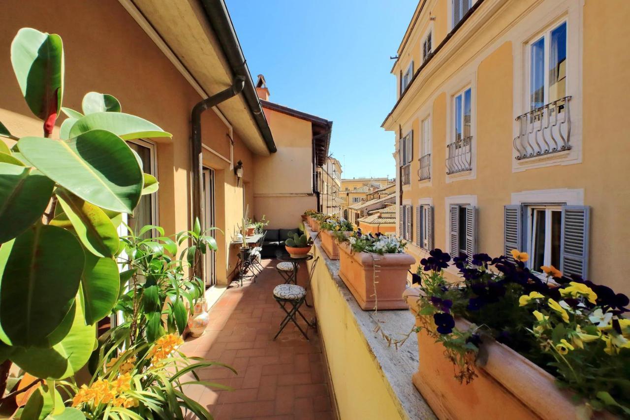4Bnb - Luxury Trevi Apartment W Terrace Rzym Zewnętrze zdjęcie