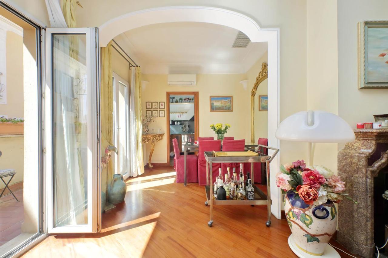 4Bnb - Luxury Trevi Apartment W Terrace Rzym Zewnętrze zdjęcie